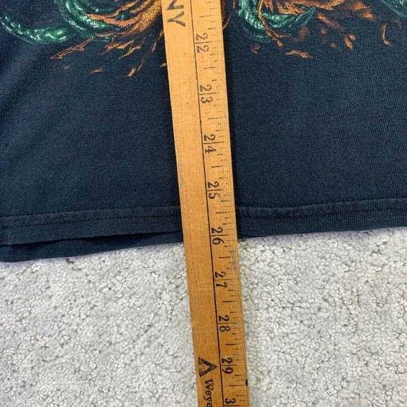 The Black Dahlia Murder T Shirt Size Medium Black Faded Band Graphic Grunge Y2k - Picture 10 of 11